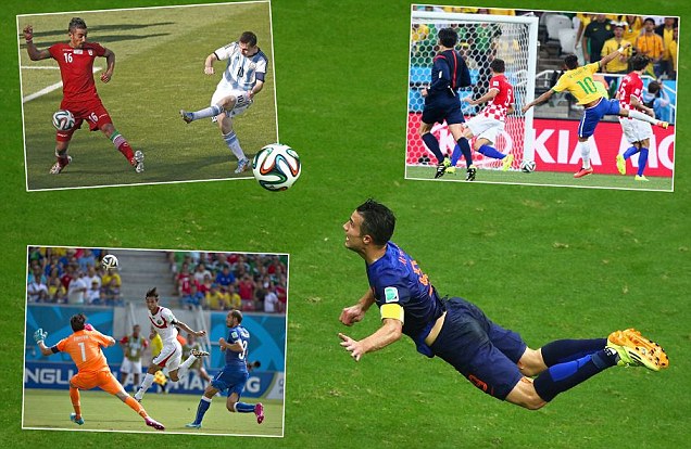 Gol Terbaik Piala Dunia 2014, Ini Kelima Bintangnya